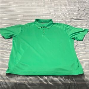 Men's Nike Gold Green Polo Shirt